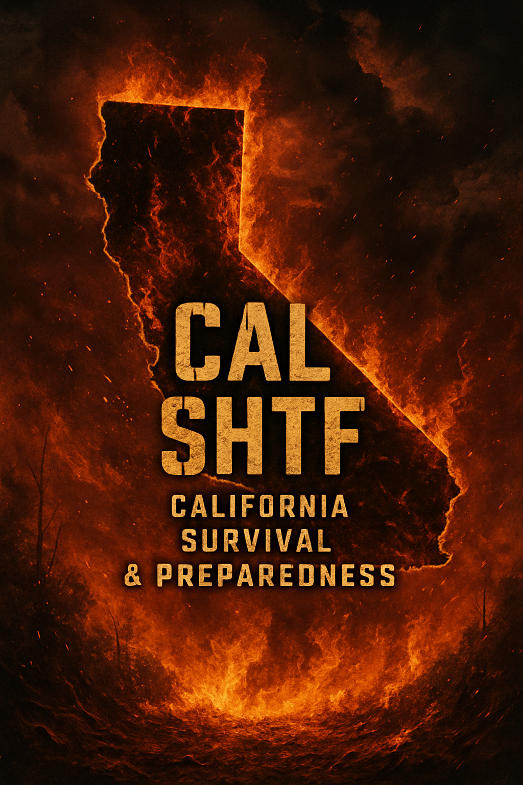 Wildfire evacuation kit with essential supplies